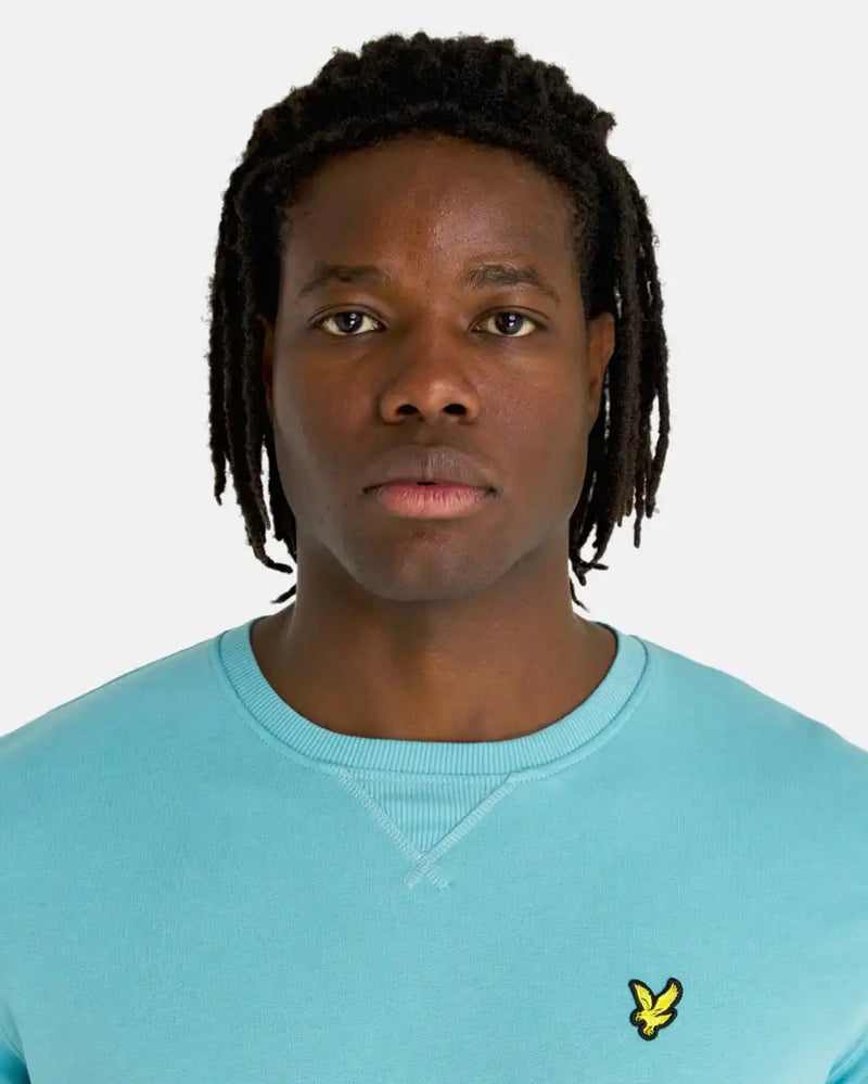 Lyle Scott Mens Crew Neck Sweatshirt ML424VOG W990 Alpine