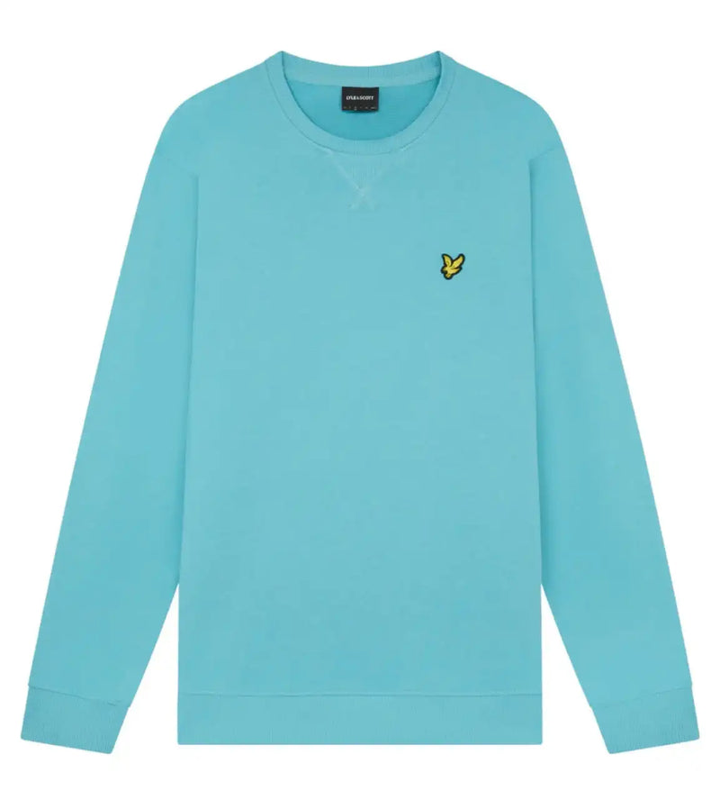 Lyle & Scott Mens Crew Neck Sweatshirt ML424VOG-W990 Alpine Sky