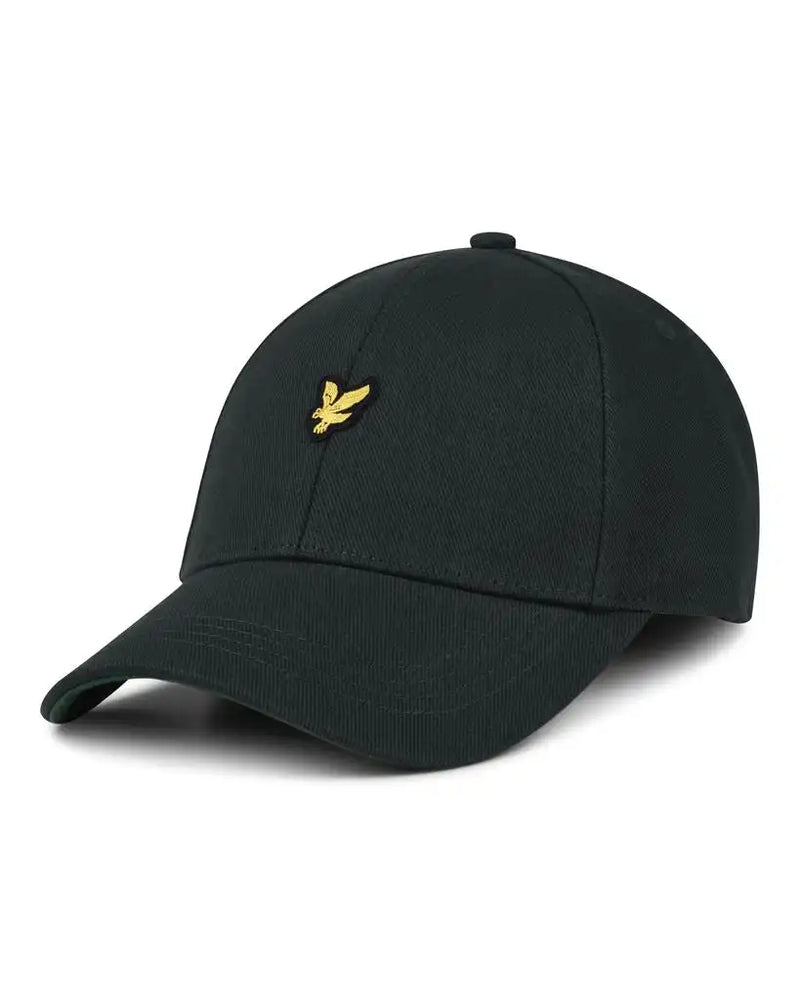 Lyle & Scott Mens Heavy Twill Baseball Cap Argyle Teal Northern