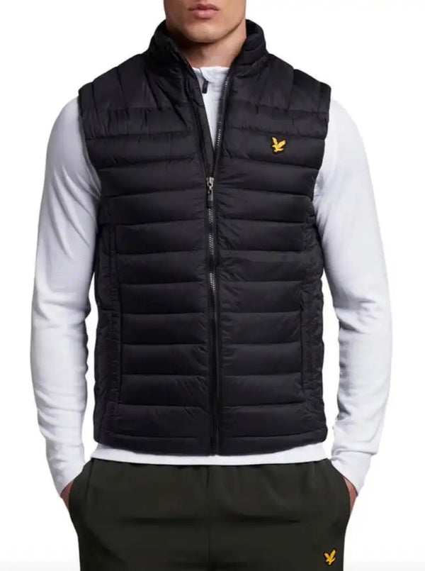 Lyle Scott Mens Lightweight Quilted Collar Gilet JK1373SP