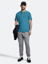 Lyle & Scott Men’s Milano Trim Polo Shirt Barrack Blue Ballynahinch