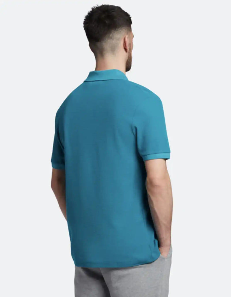 Lyle & Scott Men’s Milano Trim Polo Shirt Barrack Blue Ballynahinch