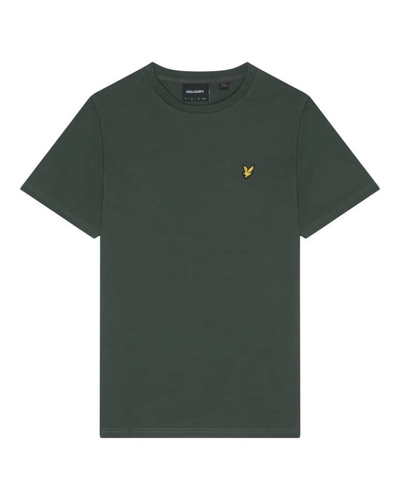 Lyle & Scott Mens Pique T-Shirt Deep Green Northern Ireland Belfast
