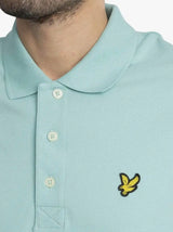 Lyle & Scott Mens Plain Polo Shirt Future Blue Northern Ireland