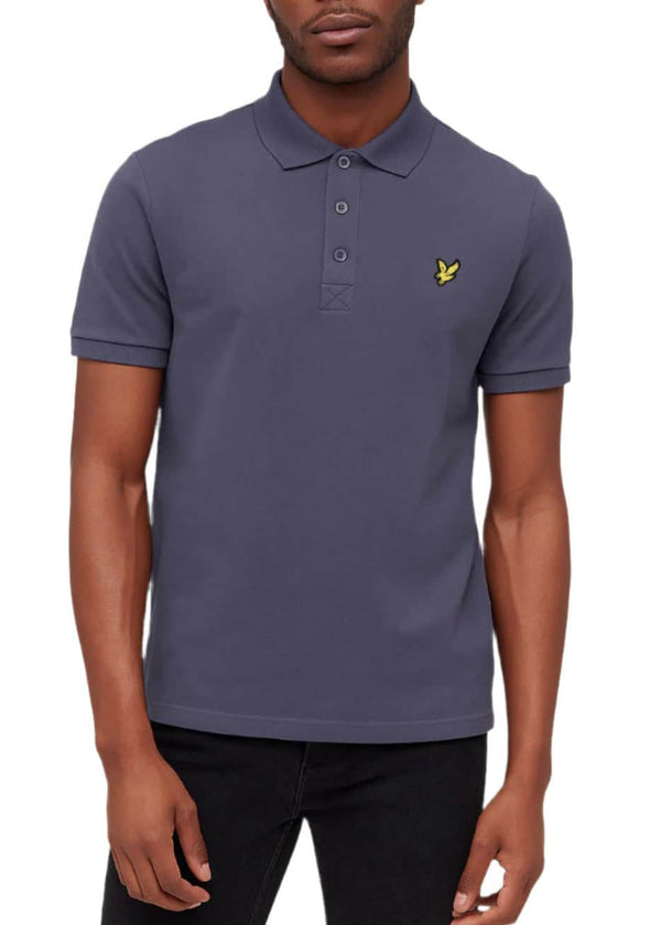 Lyle & Scott Mens Plain Polo Shirt Graystone Northern Ireland Belfast