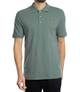 Lyle & Scott Mens Plain Polo Shirt Green Mercurial Northern Ireland