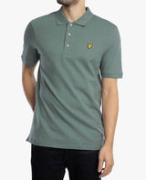 Lyle & Scott Mens Plain Polo Shirt Green Mercurial Northern Ireland