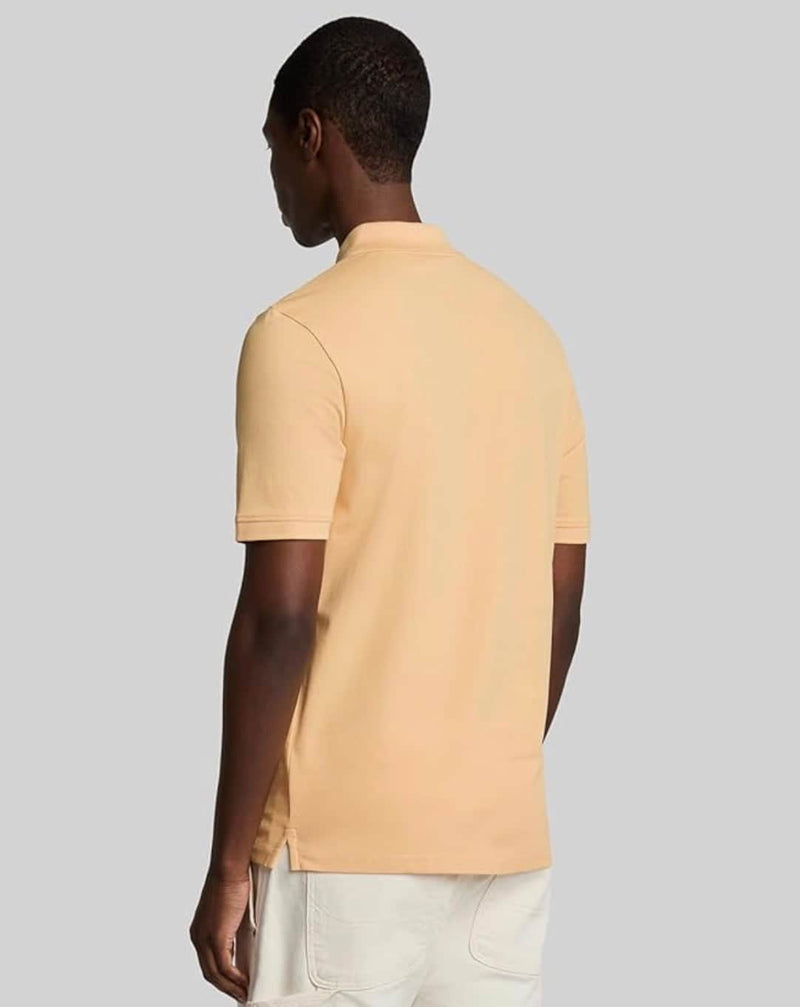 Lyle & Scott Mens Plain Polo Shirt Sherbet Northern Ireland Belfast
