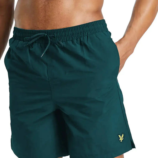 Lyle Scott Men s Plain Swim Shorts Malachite Green
