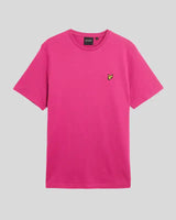 Lyle & Scott Mens Plain T-Shirt Fuchsia Northern Ireland Belfast