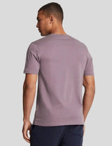 Lyle & Scott Mens Plain T-Shirt Highland Mauve Northern Ireland