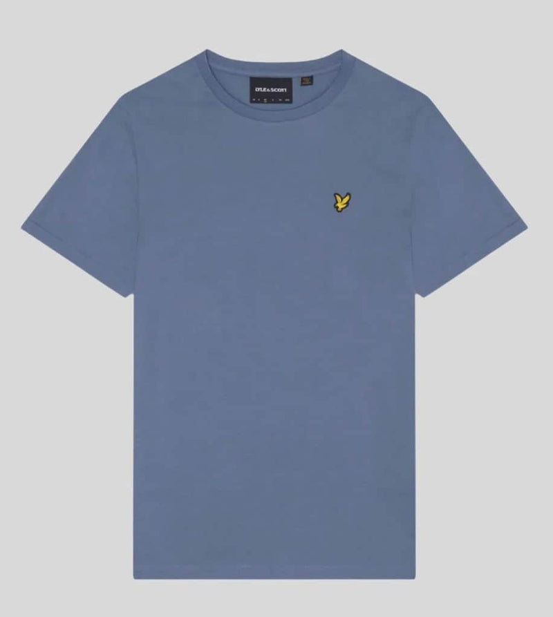 Lyle & Scott Mens Plain T-Shirt Mist Blue Northern Ireland Belfast