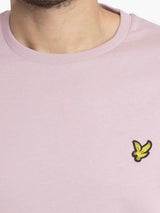 Lyle & Scott Mens Plain T-Shirt Pink Light Northern Ireland Belfast