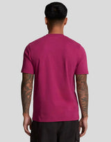 Lyle & Scott Men’s Plain T-Shirt Rich Burgundy Northern Ireland