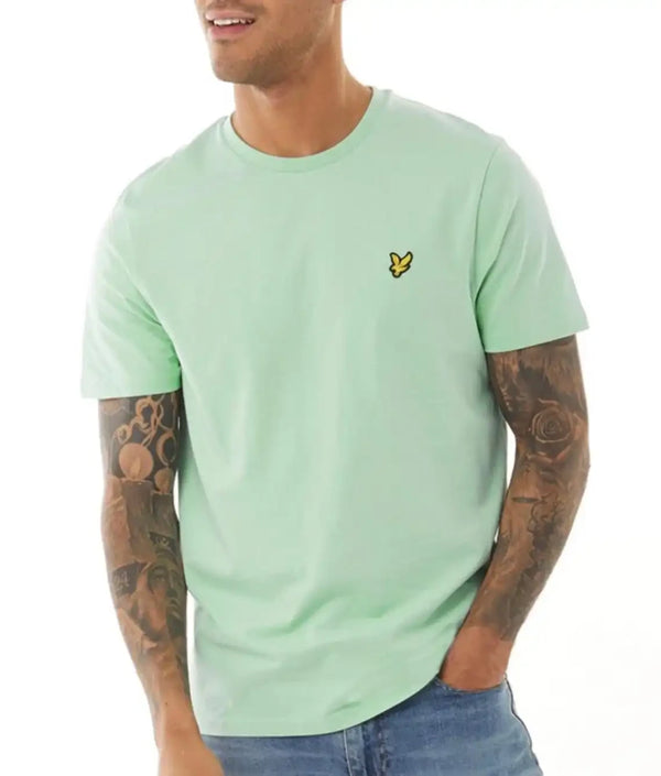 Lyle & Scott Men’s Plain T-Shirt Turquoise Shadow Northern Ireland