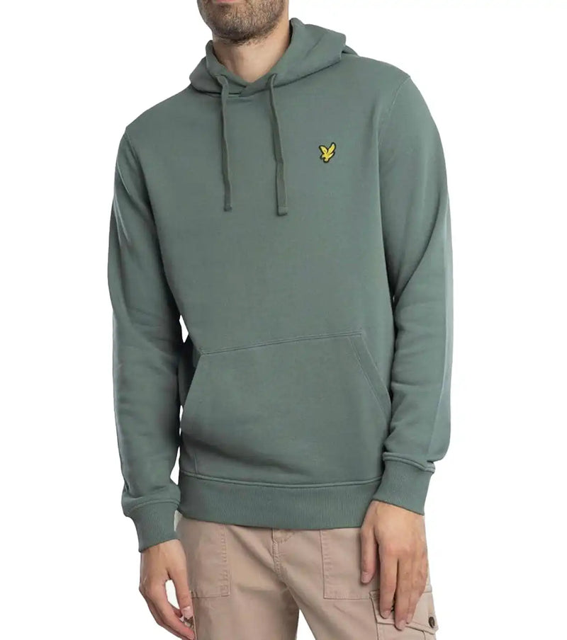 Lyle & Scott Mens Pullover Hoodie Green Mercurial Northern Ireland