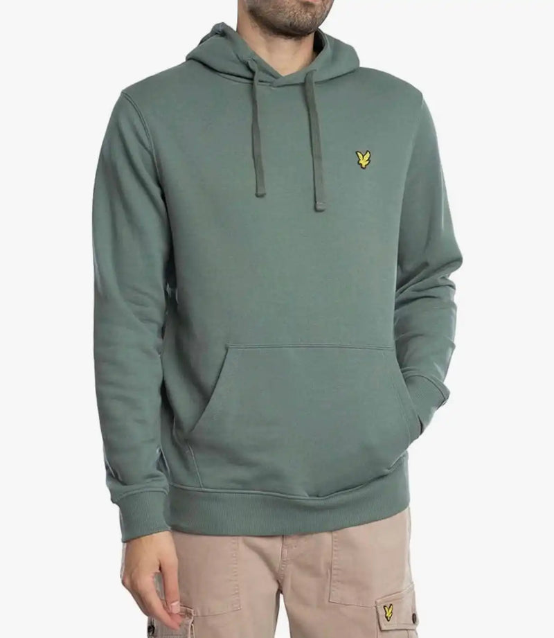 Lyle & Scott Mens Pullover Hoodie Green Mercurial Northern Ireland