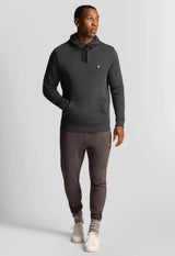 Lyle & Scott Mens Pullover Hoodie Gunmetal Grey Northern Ireland