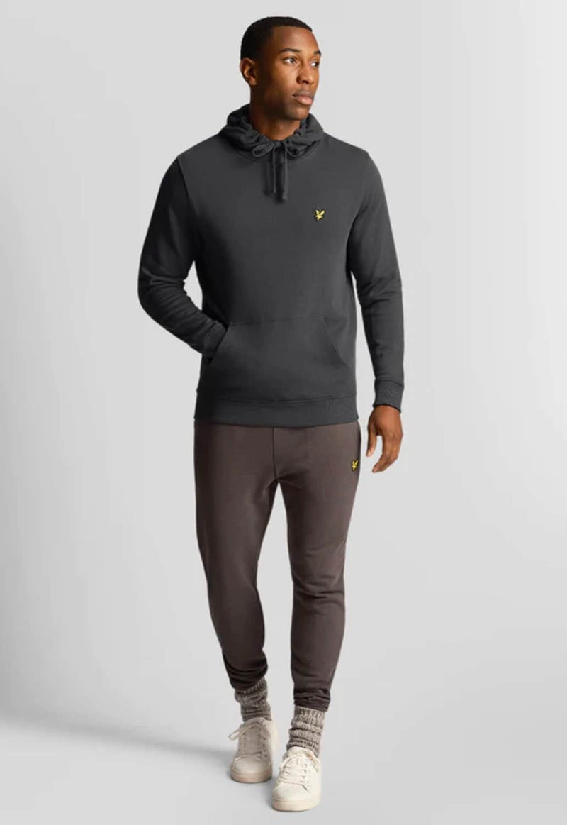 Lyle & Scott Mens Pullover Hoodie Gunmetal Grey Northern Ireland