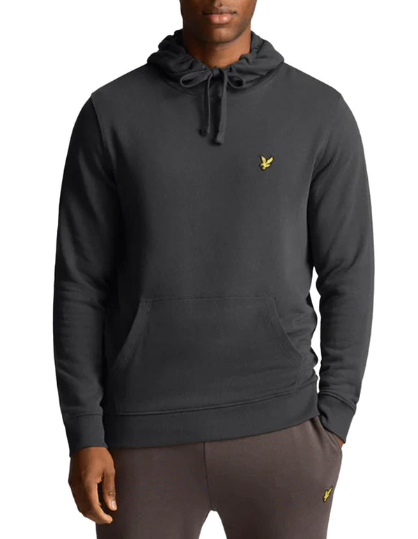 Lyle & Scott Mens Pullover Hoodie Gunmetal Grey Northern Ireland