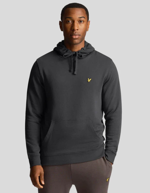 Lyle & Scott Mens Pullover Hoodie Gunmetal Grey Northern Ireland