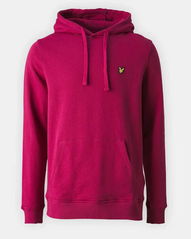 Lyle & Scott Mens Pullover Hoodie Rich Burgundy Northern Ireland