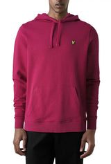 Lyle & Scott Mens Pullover Hoodie Rich Burgundy Northern Ireland