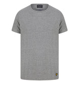 Lyle & Scott Mens Pyjama Set Charlie Grey Marl / Peacoat Navy