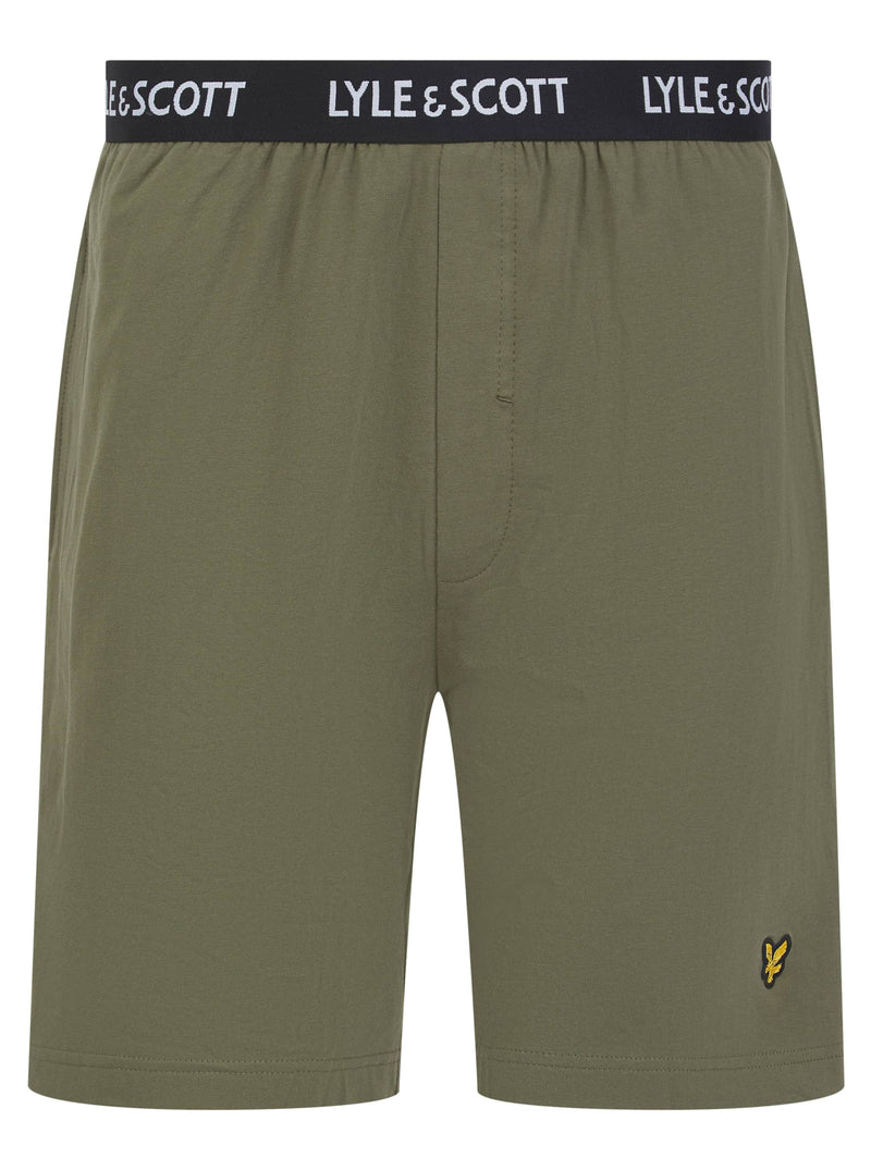 Lyle & Scott Mens Pyjamas Set Charlie Black/Beetle Northern Ireland