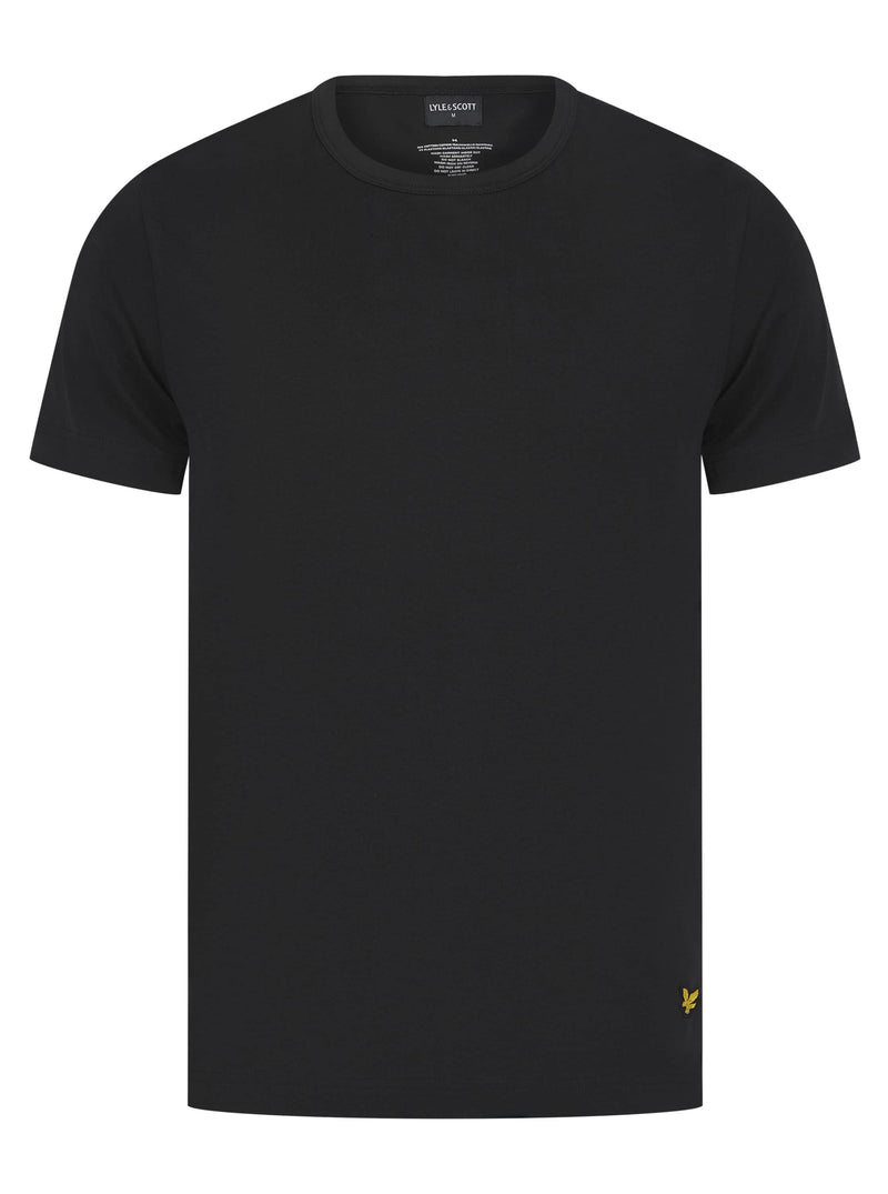 Lyle & Scott Mens Pyjamas Set Charlie Black/Beetle Northern Ireland