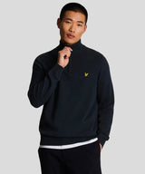 Lyle & Scott Mens Quarter Zip Jumper Dark Navy Northern Ireland