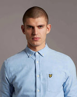Lyle & Scott Regular Fit Oxford Shirt Riviera Blue