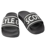 Lyle & Scott Mens Sliders Gunmetal Northern Ireland Belfast
