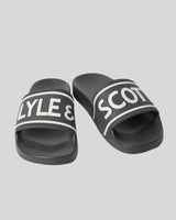 Lyle & Scott Mens Sliders Gunmetal Northern Ireland Belfast