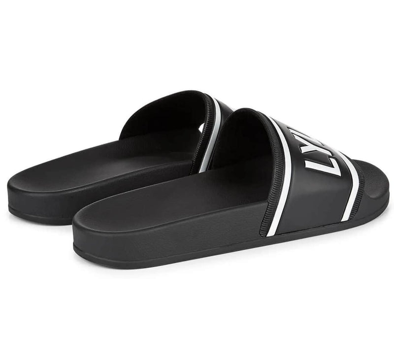 Lyle & Scott Mens Sliders Jet Black Northern Ireland Belfast