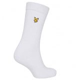 Lyle & Scott Mens Socks 3 Pack Hamilton White/Grey/Navy Northern