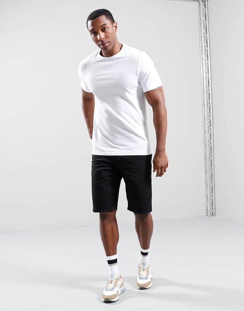 Lyle & Scott Mens Tonal Eagle T-Shirt White Northern Ireland Belfast
