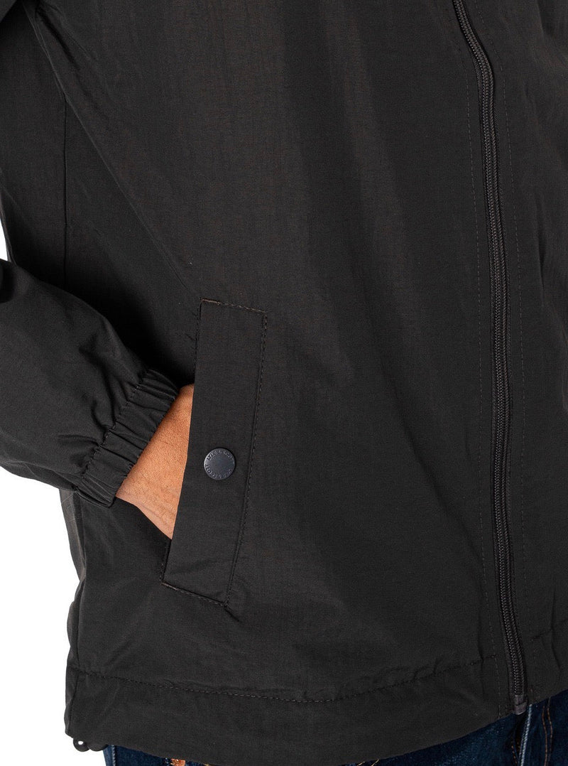 Lyle & Scott Men’s Zip Through Hooded Jacket Gunmetal Grey