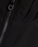 Lyle & Scott Mesh Back Softshell Funnel Neck Gilet Jet Black Northern