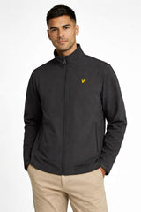 Lyle & Scott Mesh-Back Softshell Jacket Gunmetal Grey Northern