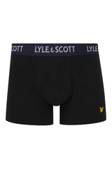 Lyle & Scott Miller 5 Pack Boxer Briefs Black Multi Waistband