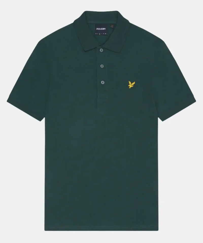 Lyle & Scott Plain Polo Shirt Argyle Teal Northern Ireland Belfast