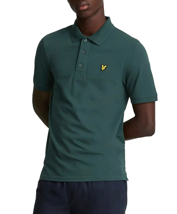 Lyle & Scott Plain Polo Shirt Argyle Teal Northern Ireland Belfast