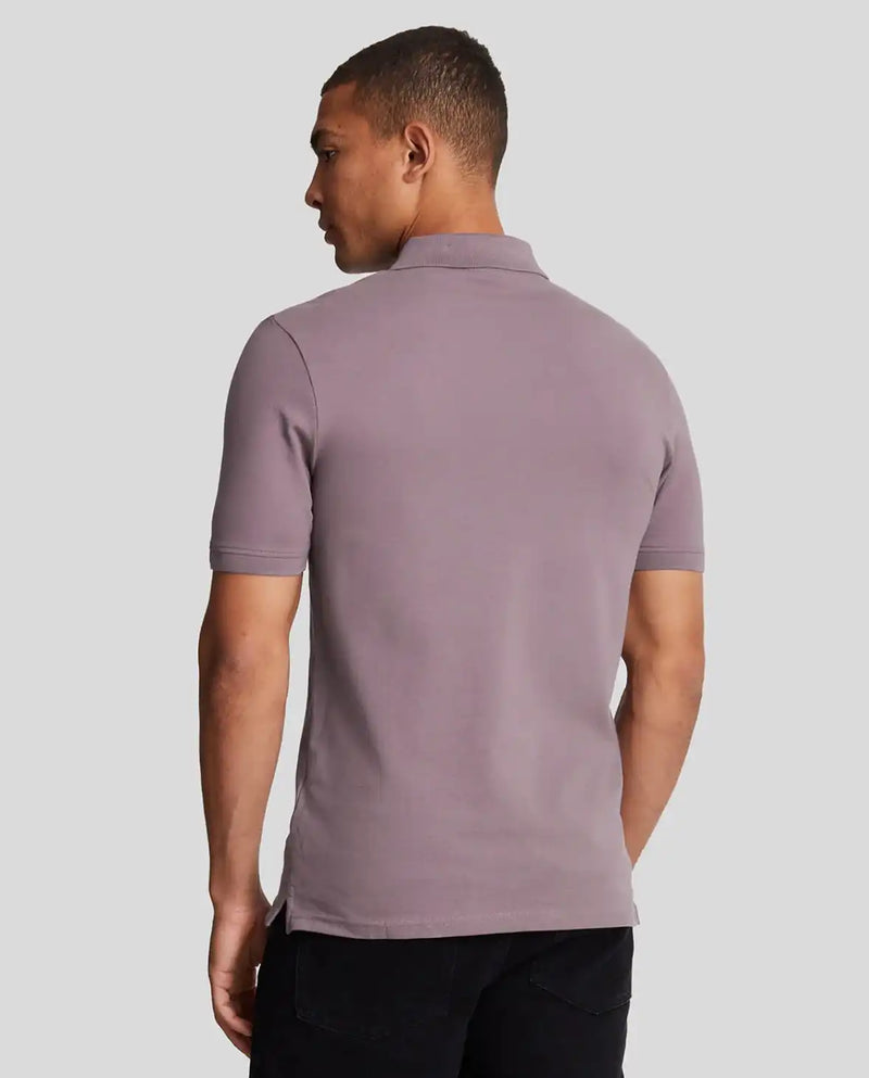 Lyle & Scott Plain Polo Shirt Highland Mauve Northern Ireland Belfast