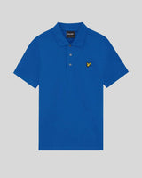 Lyle & Scott Plain Polo Shirt Lucid Blue Northern Ireland Belfast