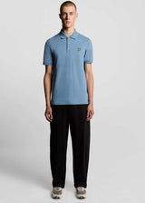 Lyle & Scott Plain Polo Shirt Ocean Sky Northern Ireland Belfast
