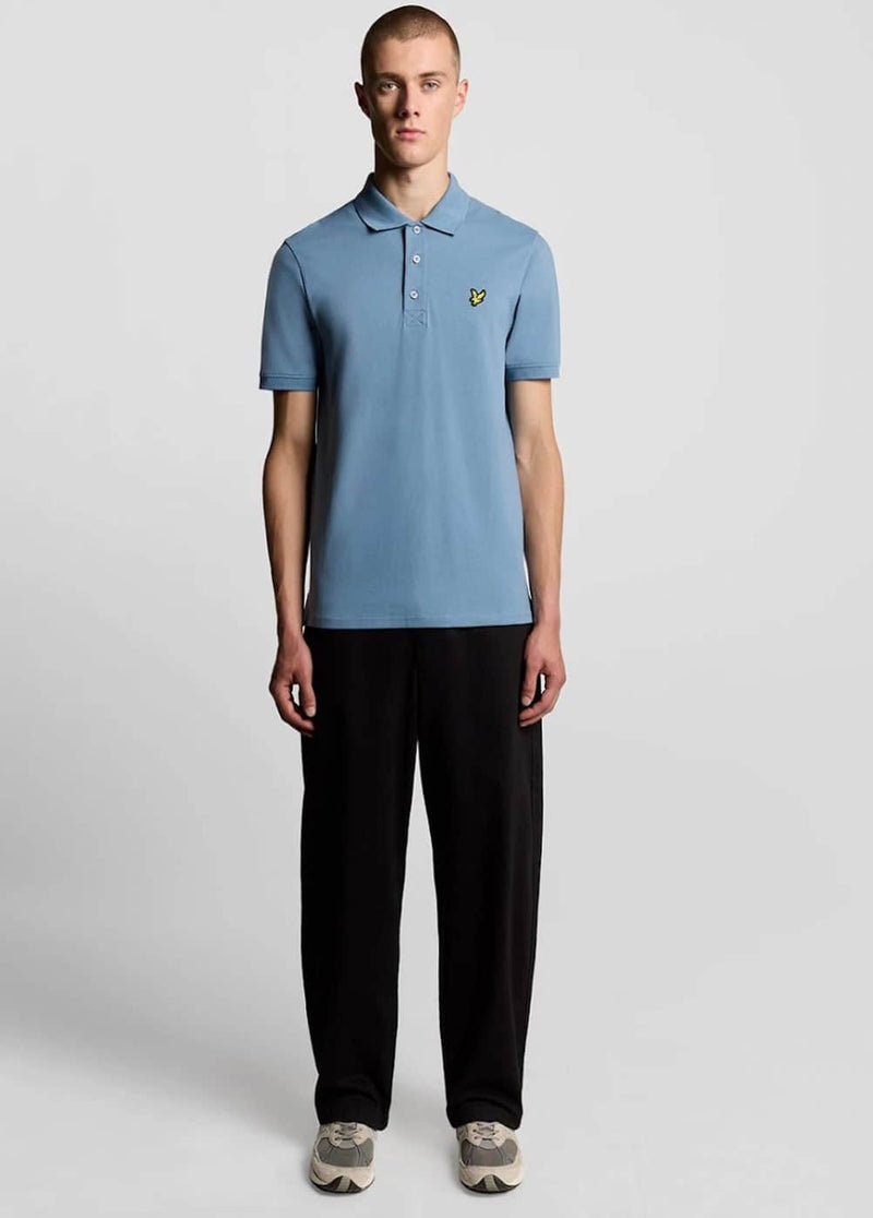 Lyle & Scott Plain Polo Shirt Ocean Sky Northern Ireland Belfast
