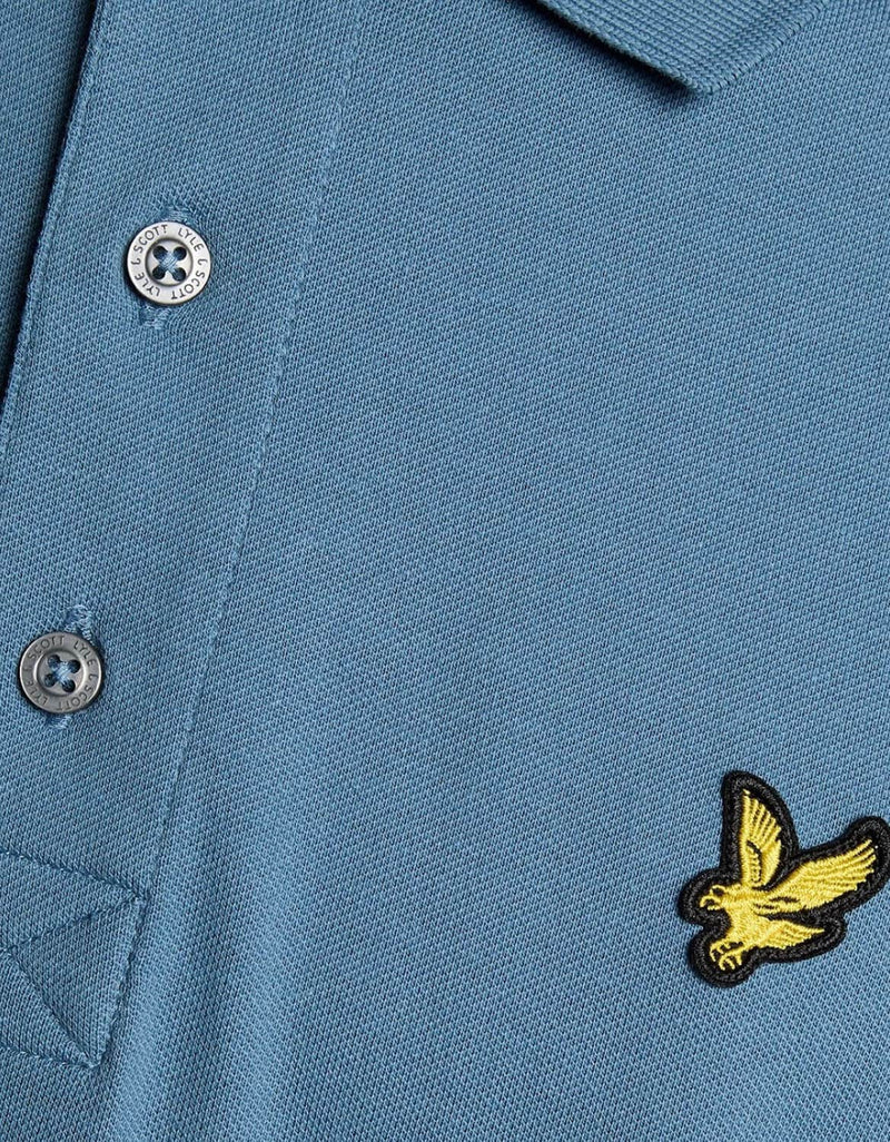 Lyle & Scott Plain Polo Shirt Ocean Sky Northern Ireland Belfast