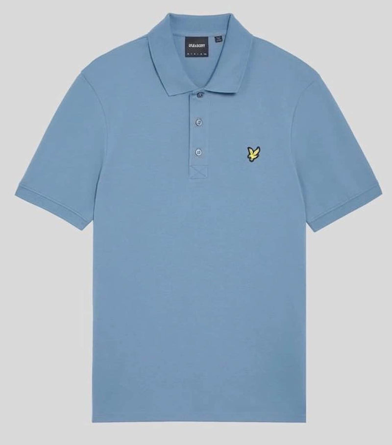 Lyle & Scott Plain Polo Shirt Ocean Sky Northern Ireland Belfast