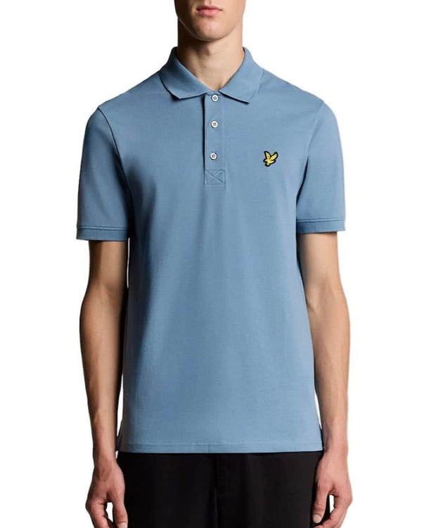 Lyle & Scott Plain Polo Shirt Ocean Sky Northern Ireland Belfast